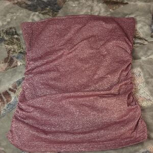 Vanity Metallic Burgundy Top